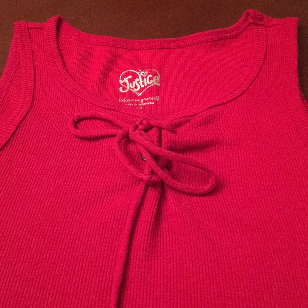 EUC! Justice Ribbed Tank